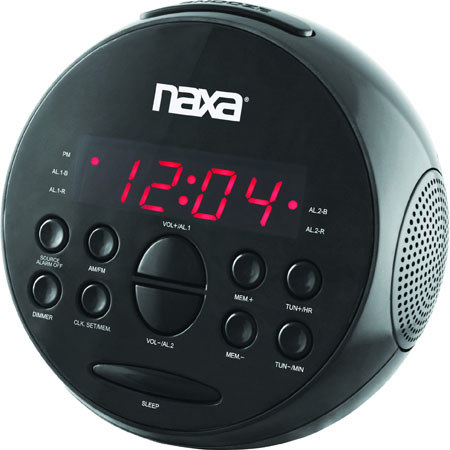 Naxa NRC-172 PLL Digital Alarm Clock