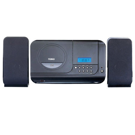 Naxa NSM-435 Digital MP3/CD Micro System with AM/FM Stereo Radio