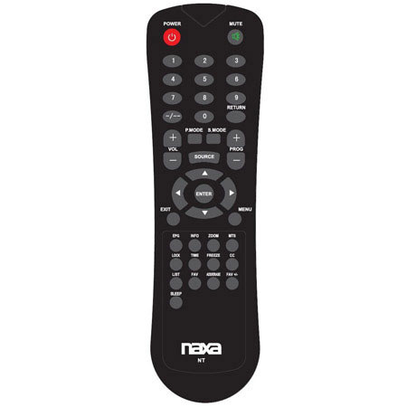 Naxa NT-1307 13.3" Widescreen HD LED TV with Built-In Digital TV Tuner