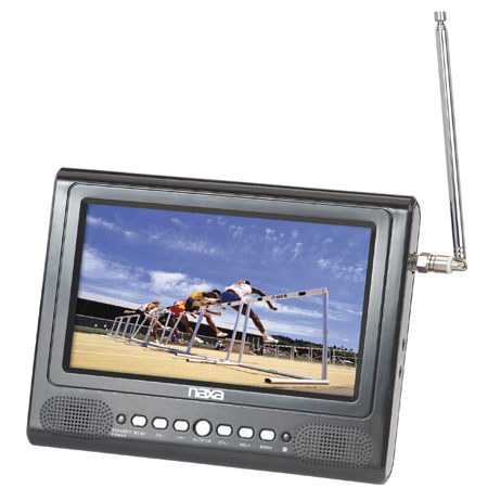Naxa 7" Widescreen Digital LCD TV with FM Radio & USB/SD/MMC Inputs