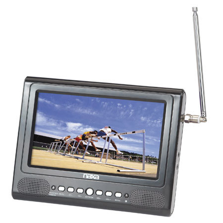 NAXA 7" WD DIG LCD Television with Dual Tuner