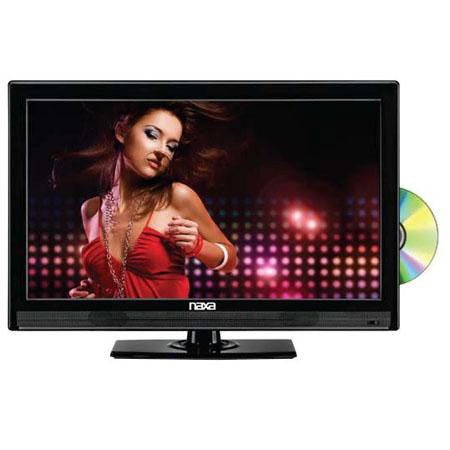 Naxa 19" WD HD LED Television with DIG TV Tuner, USB/SD Inputs & DVD Player
