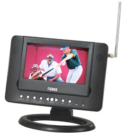 Naxa 7" Widescreen Digital LCD TV with Built-In DVD Player and USB/SD/MMC Inputs