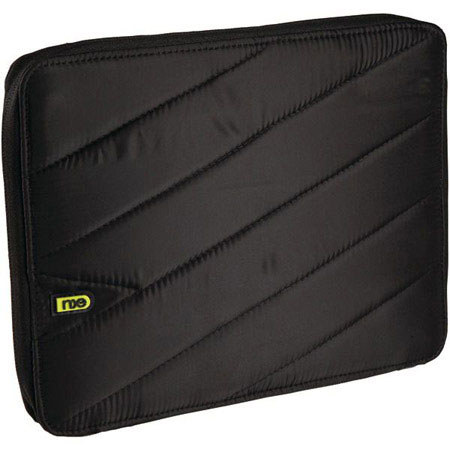 Nxe Micropuff Protective Case for Large Tablets/E-Readers, Black