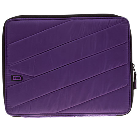 Nxe Micropuff Protective Case for Large Tablets/E-Readers, Purple