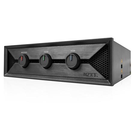 NZXT HUE Fine-Tuned RGB LED Controller for 5.25" Drive Bay