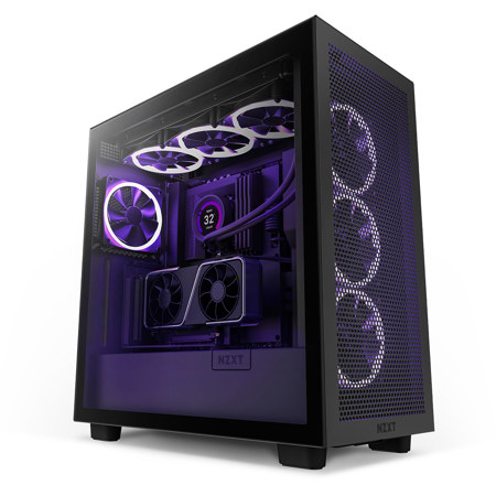 NZXT Vertical GPU Mounting Bracket with Riser Cable, Black AB-RH175-B1