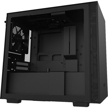 NZXT H210 Mini-ITX Case with Tempered Glass, Matte Black