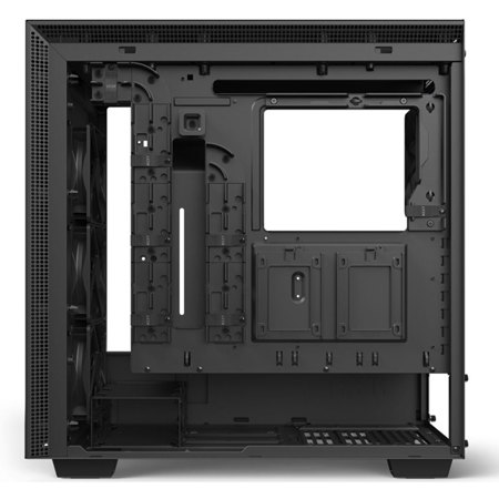 NZXT H710 Mid-Tower Case with Tempered Glass, Matte Black