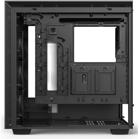 NZXT H710i Premium ATX Mid-Tower with Lighting and Fan Control, Matte White