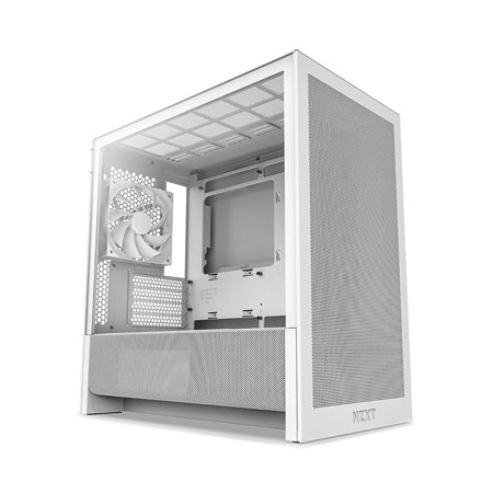 NZXT H3 Flow Tempered Glass Mid-Tower Micro-ATX Airflow Computer Case