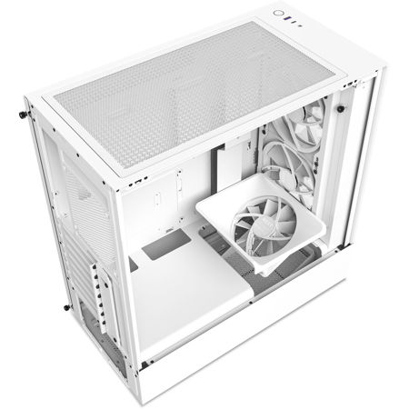NZXT H5 Elite Premium Compact Tempered Glass ATX Mid-Tower Case