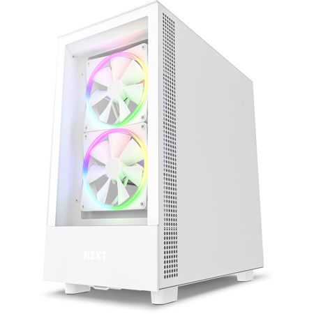 NZXT H5 Elite Premium Compact Tempered Glass ATX Mid-Tower Case