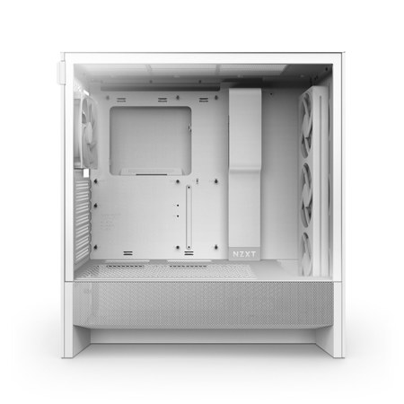 NZXT H5 Flow RGB Compact Tempered Glass ATX Mid-Tower Computer