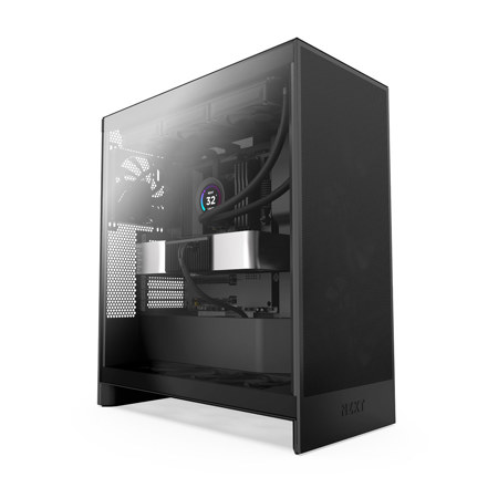 NZXT H7 Flow Tempered Glass ATX Mid-Tower Airflow Computer Case, 2024