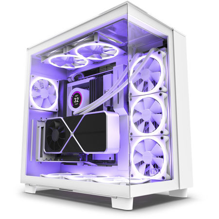 NZXT H9 Elite Premium Dual-Chamber RGB ATX Mid-Tower