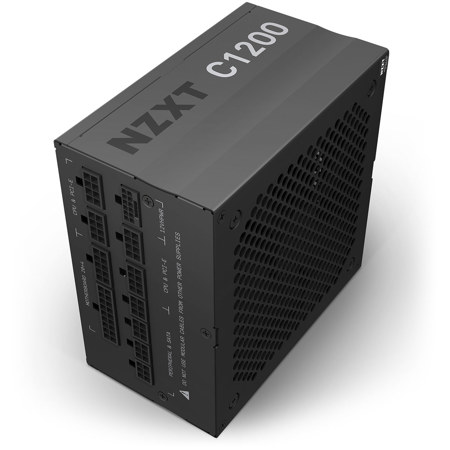 NZXT C1200 Gold 1200W 80+ Gold Certified Fully Modular ATX 3.0 Power Supply Unit, Black