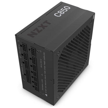 NZXT C850 Gold 850W 80+ Gold Certified Fully Modular ATX PSU, Black