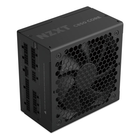 NZXT C850 Gold Core 850W 80+ Gold Certified Fully Modular ATX 3.1 Power Supply Unit, Black