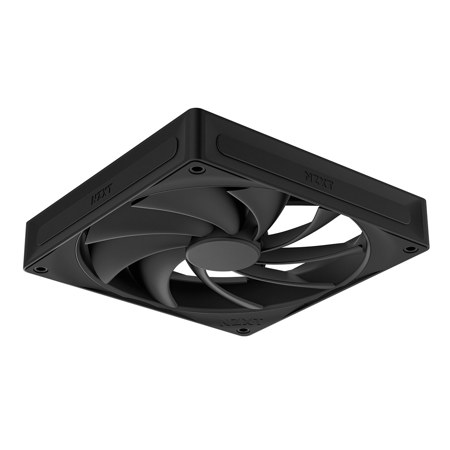 NZXT F140Q 140mm Quiet Airflow PWM Case Fan, Black