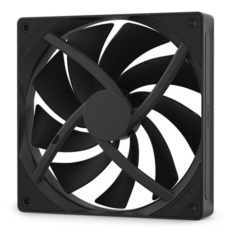 NZXT F140Q 140mm Quiet Airflow PWM Case Fan, Black