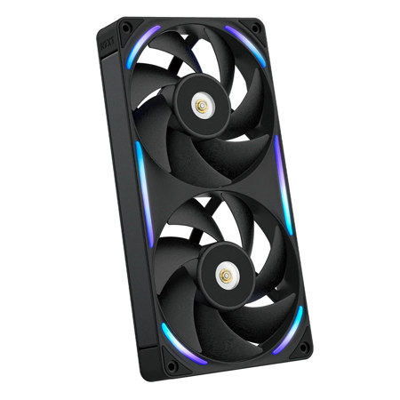 NZXT F Series Performance RGB Fan Black 240mm (2x 120mm Fans)