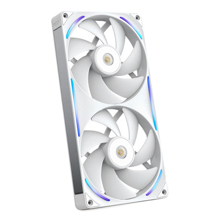 NZXT F Series Performance RGB Fan White 280mm (2x 140mm Fans)