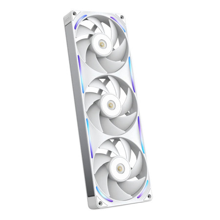 NZXT F Series Performance RGB Fan White 360mm (3x 120mm Fans)