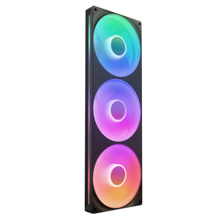 NZXT F Series F420 420mm Single-Frame RGB Core Fan Unit Black