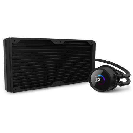 Krakenです NZXT Kraken All-In-One Liquid CPU Cooler with LCD Display