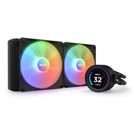 NZXT Kraken Elite RGB All-In-One Liquid CPU Cooler with LCD Display