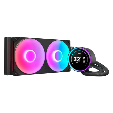 NZXT Kraken Elite RGB 280mm All-in-One Liquid CPU Cooler with LCD Display, Black