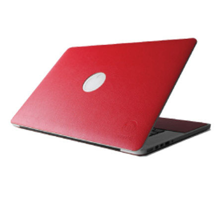 Onanoff Leather Skin for 13" MacBook Pro Retina, Red