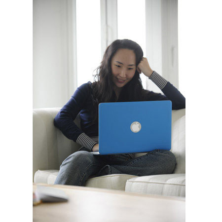 Onanoff Leather Skin for 13" MacBook Air, Light Blue