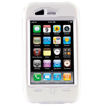 OtterBox 1942175 iPhone 3G/3GS Defender Case, White
