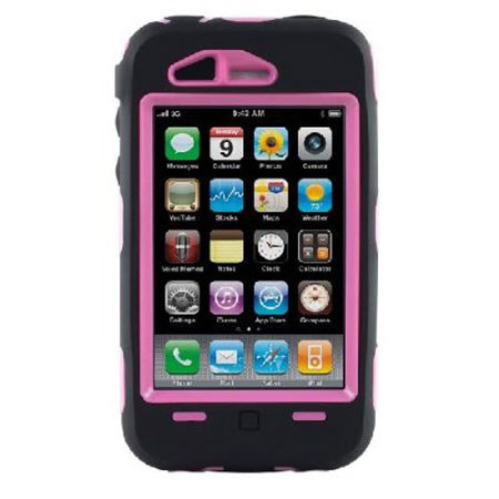 OtterBox 1942225 iPhone 3G/3GS Defender Case Black/Pink