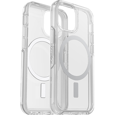 OtterBox Symmetry Series+ Antimicrobial Case w/Magsafe for iPhone 13 Mini, Clear