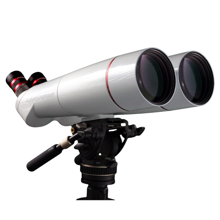 Oberwerk 100XL-ED 100mm Waterproof Porro Prism Large Binocular, White