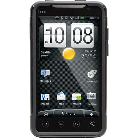 OtterBox Commuter Case for HTC EVO 4G LTE - Black