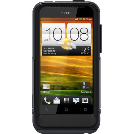OtterBox Commuter Case for HTC One V Smartphone, Black