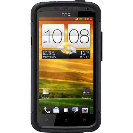 OtterBox Commuter Case for HTC One X Smartphone, Black