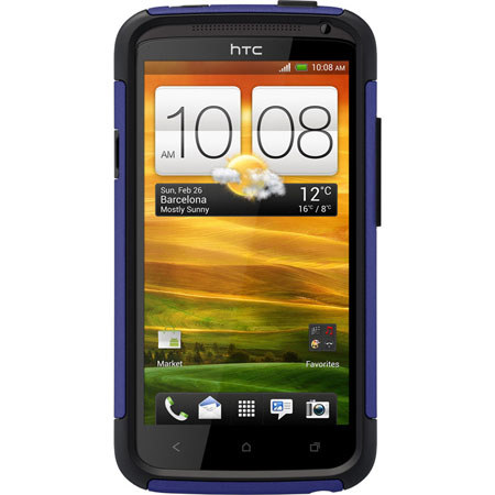 OtterBox Commuter Case for HTC One X Smartphone, Night Blue / Black