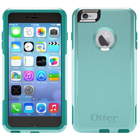 OtterBox Commuter Case for iPhone 6 Plus/6s Plus, Aqua Sky