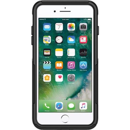 Otterbox Commuter Case for iPhone 8 Plus, Black 77-56852