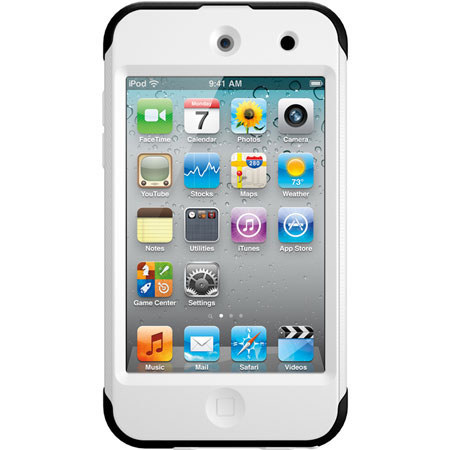 OtterBox Commuter Case for Apple iTouch 4G - Black/White