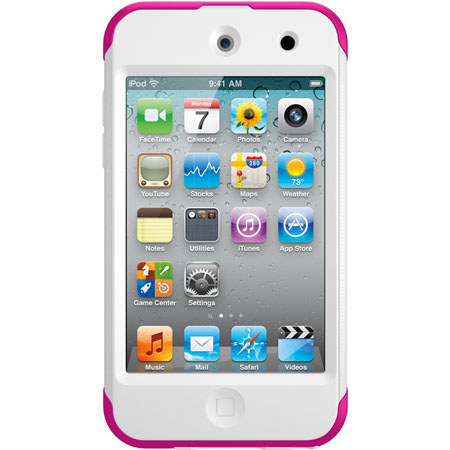OtterBox Commuter Case for Apple iTouch 4G - Pink/White