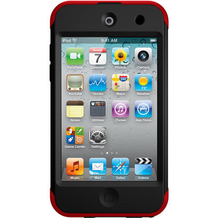 OtterBox Commuter Case for Apple iTouch 4G - Red/Black