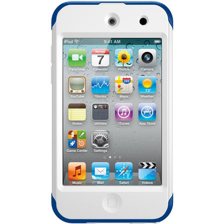OtterBox Commuter Case for Apple iTouch 4G - Zircon Blue/White