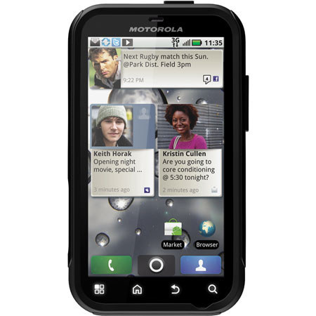 OtterBox Commuter Case for Motorola Defy - Black