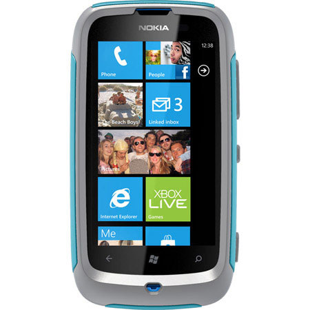OtterBox Commuter Case for Nokia Lumia 610, Arctic Sky